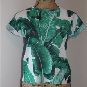 Leaf blouse